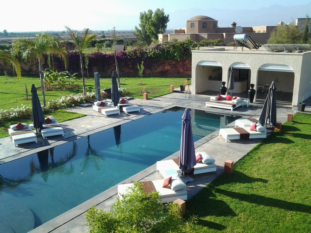 Villa Du Bonheur Marrackech Marrakesh Esterno foto